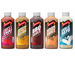 Assorted Crucials Sauce - 500ml x 10